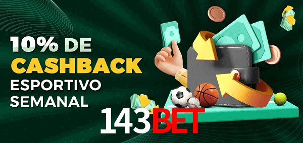 10% de bônus de cashback na 143bet